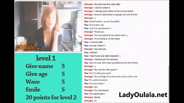 XXX LadyOulala играет в секс-игру Omegle лучших клипов