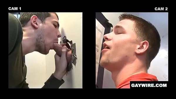 XXX GAYWIRE - Blake Savage Bravely Sticks His Big Dick Inside Of A Dirty Glory Hole top Clips