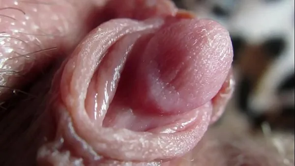 XXX Extreme close up on my huge clit head pulsating top Clips