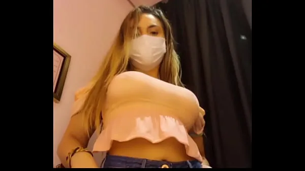 XXX I was catched on the fitting room of a store squirting my ted... twitter: bolivianamimi top Clips