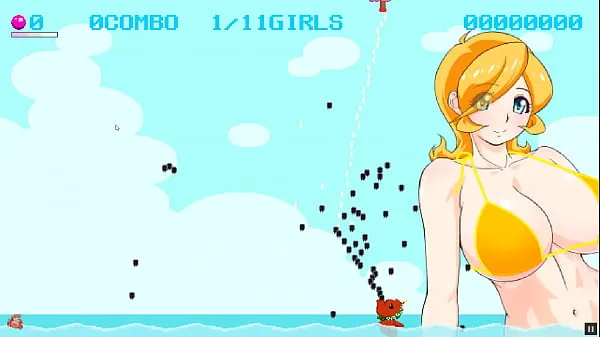 XXX Maraglider Beyond the busty bikini [PornPlay Hentai game] Ep.1 Undressing giant woman with cumshot propulsion legnépszerűbb klip