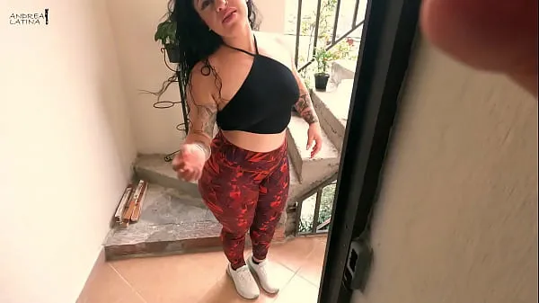 XXX I fuck my horny neighbor when she is going to water her plants top Clips